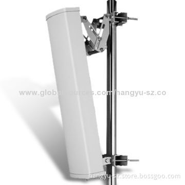 2.4GHz/17dBi 120° Single Sector Directional Antenna with 100MHz Bandwidth